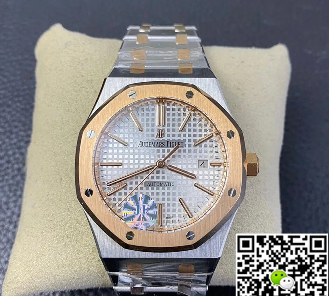 Audemars Piguet Royal Oak 15400SR.OO.1220SR.01 JF Factory 1:1 Best Edition Replica Watch Swiss ETA3120